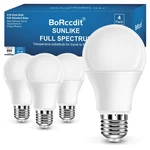 Borccdit Full Spectrum 6000k Natural Sunlight 4 Packs, Cool White. Fixed Price $37.24.