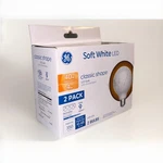 Ge Soft White 40w Led Light Bulbs Classic Shape 2-pack Dimmable 320 Lumens. Fixed Price $9.99.