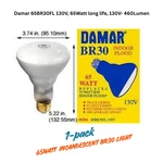 Damar Reflector Br 30 65w Indoor Flood Light Bulbs (white) Pack Of 1. Fixed Price $12.95.