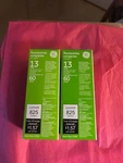 Lot Of 2 Ge 13 Watt Flourescent Mini Spiral Replaces 60 Light Bulb. Fixed Price $12.45.
