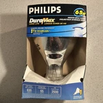 Philips Duramax 65w Br40 Indoor Flood Bulb 5" 630 Lumens. Fixed Price $14.47.