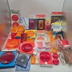 Huge Lot Clearance Marker Lights Lamp Lens Grote Napa Trucklite Nos. Fixed Price $76.50.