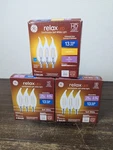 Ge Relax Led Bulbs Soft White 25w Replacement 2.5w Dimmable 3-pak Lot Of 3. Fixed Price $16.95.
