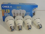 Cree 4 Pack Bulbs Sa19-08127mdfd-12de26-1-14 Led A19 Soft White 60w 2700k New. Fixed Price $12.99.