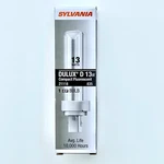 Sylvania Cf13dd/835/eco 13w 2 Pin Plug-in Gx23-2 3500k Cfl Light Bulb. Fixed Price $4.95.