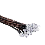 Edgelec 30pcs 12 Volt 5mm Warm Solid Light, 04 White / 30 Pcs. Fixed Price $20.13.