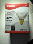 Satco Excel Energy Saving S2246 45w=39w 30 Flood Light, Par 38. 2 Pack. Fixed Price $19.99.