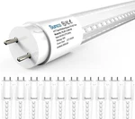 Sunco 10 Pack T8 Clear Led Tubes - 4 Ft / 48 Inch, 18w, 2200lm, 5000k, Sep, Ul. Fixed Price $24.99.