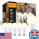 Iinvgood 14w A19 Led Bulbs 1600lm (100w Eq.) 2700k Warm White 6-pack. Fixed Price $32.44.