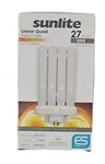Sunlite Fml27/30k 27w Linear Quad Cfl Bulb 3000k 4-pin New. Fixed Price $9.99.
