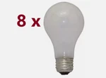 8-pk 60a/if Inside Frost 60w Non-led Light Bulb Lamp New. Fixed Price $36.95.