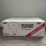 Feit Br 40 65w Indoor Flood Light Bulbs White Pack Of 12 Alt To Phillips Brand. Fixed Price $69.99.