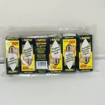 Lot Of 6 Satco 60w Krypton Decorative Bulbs Clear/ Torpedo Shape S4470. Fixed Price $19.00.