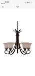 Sea Gull 31361-829 Rialto 5 Light 26 Inch Russet Bronze Chandelier Ceiling. Fixed Price $49.99.