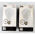 Utilitech A19 Black Decorative Led Light Bulb Party Standard Base Lot Of 2. Fixed Price $14.00.