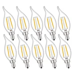 Crlight 2w 250lm Dimmable Led Candelabra Bulb 2500k Warm White, 25w Equivalent E. Fixed Price $32.33.