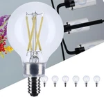 Satco S12473 - 4 Watt G16.5 Led Light Bulbs 5000k 120 Volts (6 Pack). Fixed Price $29.70.