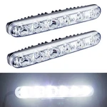 Yijinsheng Auto 2pcs Fit 6 Led High Power Daytime Running Lights White. Fixed Price $24.46.