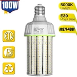 Commercial Led Corn Light Bulb 100w (400w Equivalent), 15000 Lumen, Ac277 480v. Fixed Price $63.20.