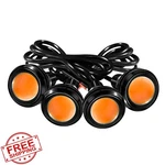 Jrqlov Eagle Eye Cob Led Car Light Orange 12v Daytime Running. Fixed Price $20.00.
