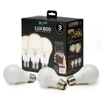 Geeni Lux 800 Smart Wi-fi Led Dimmable White Light Bulbs W Voice Control 3 Pack. Fixed Price $17.99.