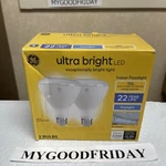 Pack Of 2 Ge 24w Br30 Ultra Led -93128858. Fixed Price $14.99.