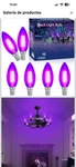 Sunmerit Filament Led Candle Blacklight Bulbs Purple Glow Clear Finish. Fixed Price $18.20.