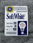 Ge 60 Watt Soft White Bulbs Pack Of 4 Light New Old Stock. Fixed Price $29.95.