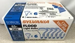 Sylvania Six Pack Br30 65w 130v 600 Lumens Flood Light Bulbs - Indoor Use. Fixed Price $48.95.