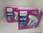 Philips Dimmable Daylight 65w 7.2w Led Indoor Br30 Flood Bulbs (2 Pack Of 3). Fixed Price $23.50.