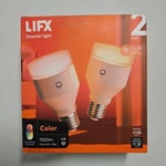New Lifx Color Bulb 2 Pack A19 1100 Lumens Wifi Smart Led E26 75 Watt Rgb. Fixed Price $25.32.