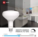 New 6 Ea Dimmable Br40 Led Light Bulb, 12w, 75w Equivalent, 5000k, Helloify. Fixed Price $14.99.