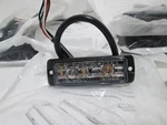 Federal Signal Micropulse Mps31u-a Surface Mount 3 Led Light Amber. Fixed Price $70.50.
