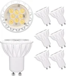 Dimmable Gu10 Led Bulbs - 50w Equivalent Recessed Track Lighting 5w 5000k Dayl. Fixed Price $33.31.