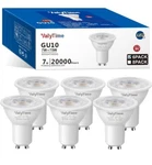 Valytime Gu10 Led Light Bulbs 7w (60w-75w Equivalent) 6x Shape Halogen. Fixed Price $14.99.