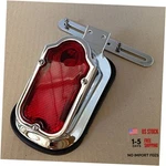Xkmt-chromed Heavy Metal Aluminum Tombstone Brake Tail Light Red. Fixed Price $66.63.