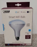 Feit Led Electric Wi-fi Smart Bulb Br30/950ca/ag (p) Daylight 5000k /700lumens.. Fixed Price $14.99.