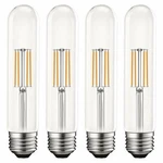 4x Luxrite T9 Led Filament Edison Tubular Bulb 60w Equiv. 2700k 550lm E26 Base. Fixed Price $36.49.