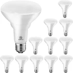 12 Pack Energetic Led Recessed Light Bulbs Br30, 105w Equivalent, 1500lm, 3000k. Fixed Price $24.99.