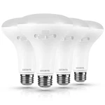 Luxrite Br30 Led Light Bulb 10w=85w 5cct 850 Lumens Dimmable 4 Pack. Fixed Price $26.49.