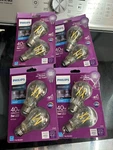 8-bulb Pack Lot Philips Daylight Led 5w=40w Dimmable A19 Standard Clear Filament. Fixed Price $22.49.