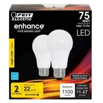 Feit Electric Om75dm/930ca/2 120v 12.2w 3000k 1100 Lumens Led Light Bulb. Fixed Price $13.99.