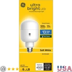 Ultra Bright Led Bulb 33w 300w Equivalent 4500 Lumens Soft White Lighting New. Fixed Price $45.99.
