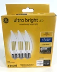 Ge Ultra Bright Led 100w Light Bulbs Daylight 1080 Lumen Dimmable Bm Medium Base. Fixed Price $15.99.