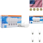 Long-lasting Sylvania 14w A19 Led Light Bulbs - 100w Replacement, Daylight Color. Fixed Price $72.99.