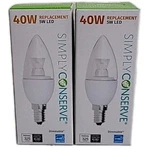 Simply Conserve Led Light Bulb Dimmable 40w Warm White L05lcdl2700k 1. Fixed Price $5.99.