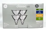 (4 Bulbs) Ge Classic Led Par38 Floodlight, 15 Watt, 1300 Lumen, Warm White,. Fixed Price $26.77.