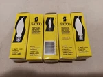 5 Satco S3242, 7 Watt 120v Frosted Candle Tip Candelabra Base Light Bulbs Tested. Fixed Price $14.95.