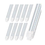 Led Shop Light 8ft Tube, 2 Pin Tube Lights, V Shaped, R17d Ho Rotatable L.... Fixed Price $206.99.