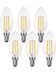 Lepro Led Chandelier Bulbs: 60w Equivalent E12 Dimmable Candelabra, 6-pack. Fixed Price $28.88.